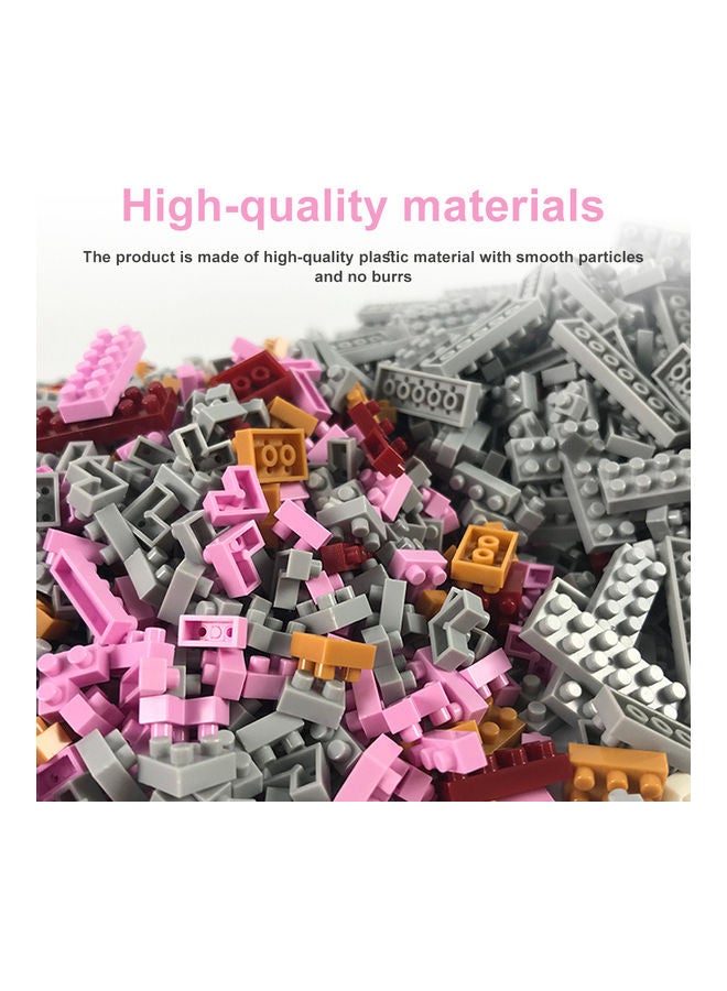HUIMEI 1500-Piece Dumbo Micro Brick Construction Series 18.4 X 13.6 X 15cm  - Image 4