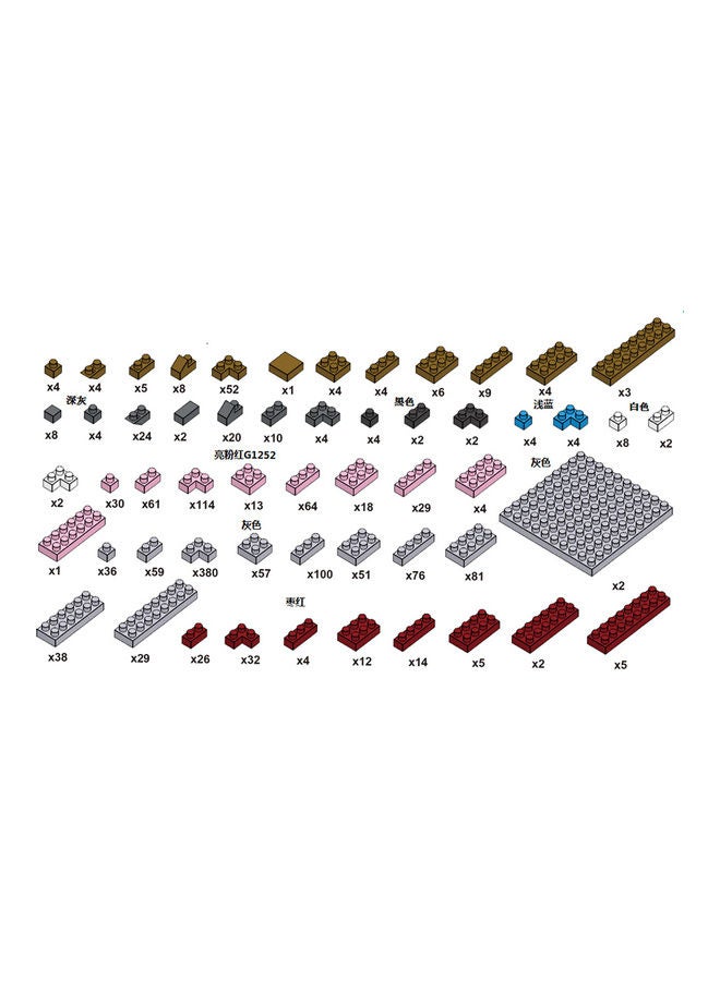 HUIMEI 1500-Piece Dumbo Micro Brick Construction Series 18.4 X 13.6 X 15cm  - Image 5