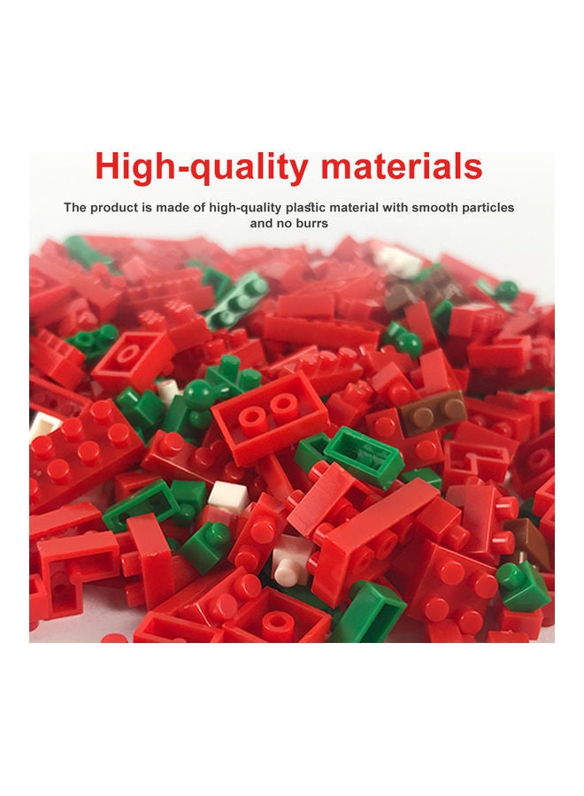 هاويماي مجموعة مكعبات بناء صغيرة بتصميم حبات كرز، مكونة من 360 قطعة. 9.5 X 4.5 X 8سم - Image 3