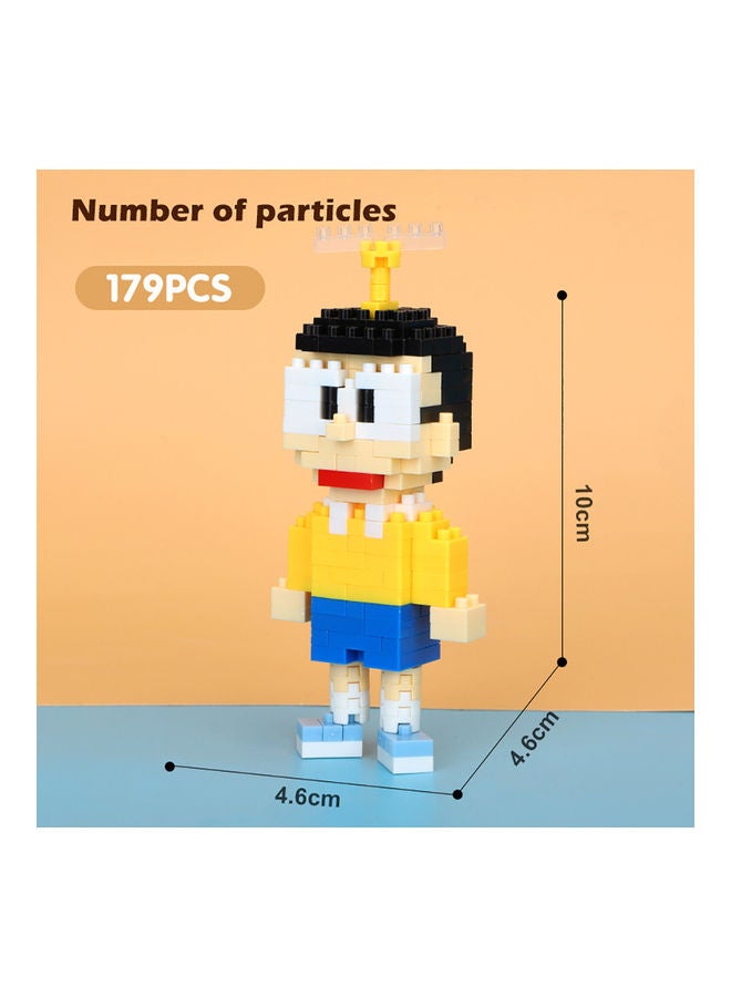 HUIMEI 180-Piece Nobita Nobi Micro Brick Construction Series  - Image 2