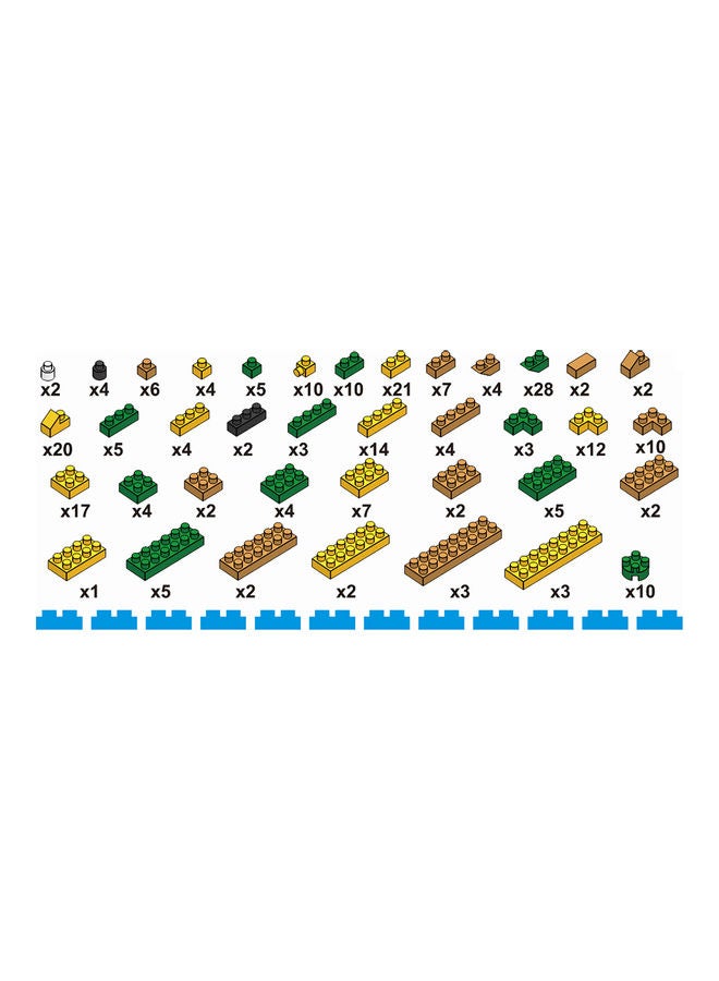 HUIMEI 250-Piece Sunflower Micro Brick Construction Series  - Image 5