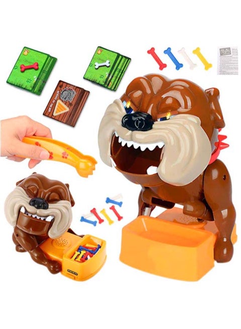 Bull Dog Toy Game Equipped With On Off Switch Multicolor Color 3+ Years