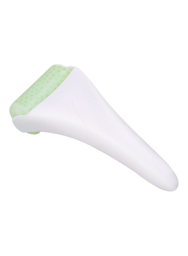Ice Jade Roller Face Massager Green/White - Image 5