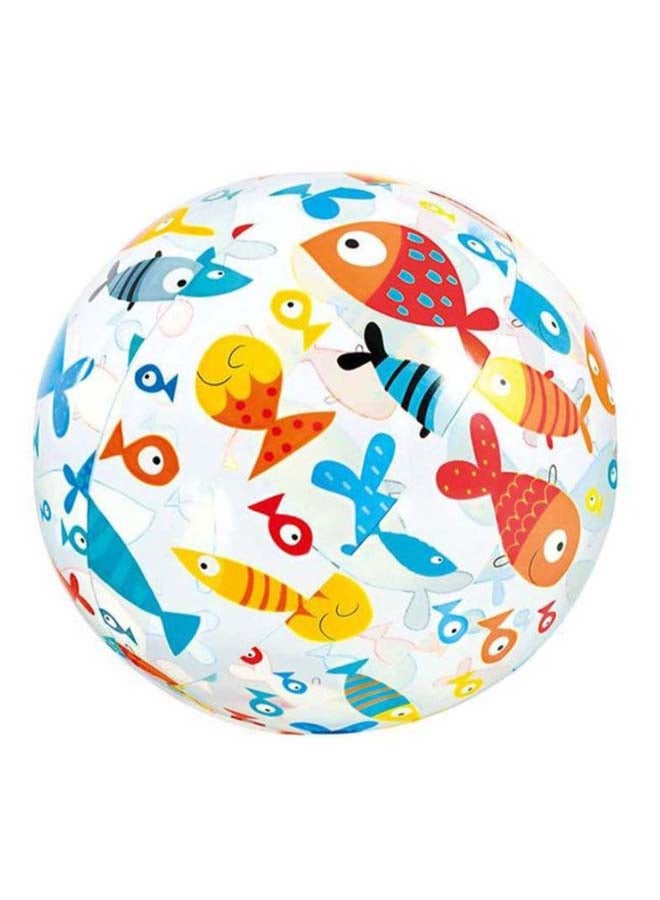 INTEX Fish Printed Beach Fun Ball 20inch - Image 1