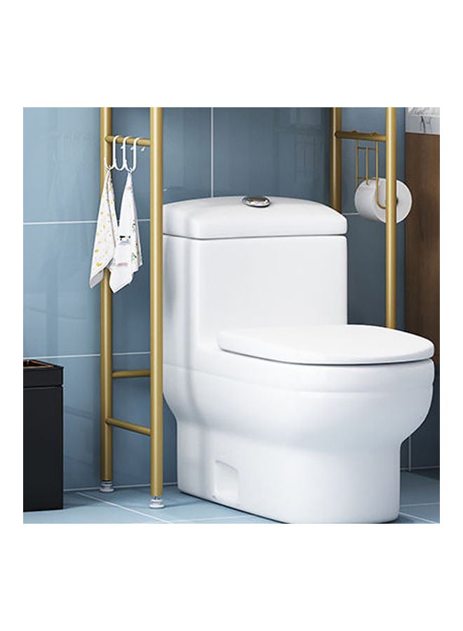 3-Layer Washing Machine Rack Gold 160x18x50cm - Image 5