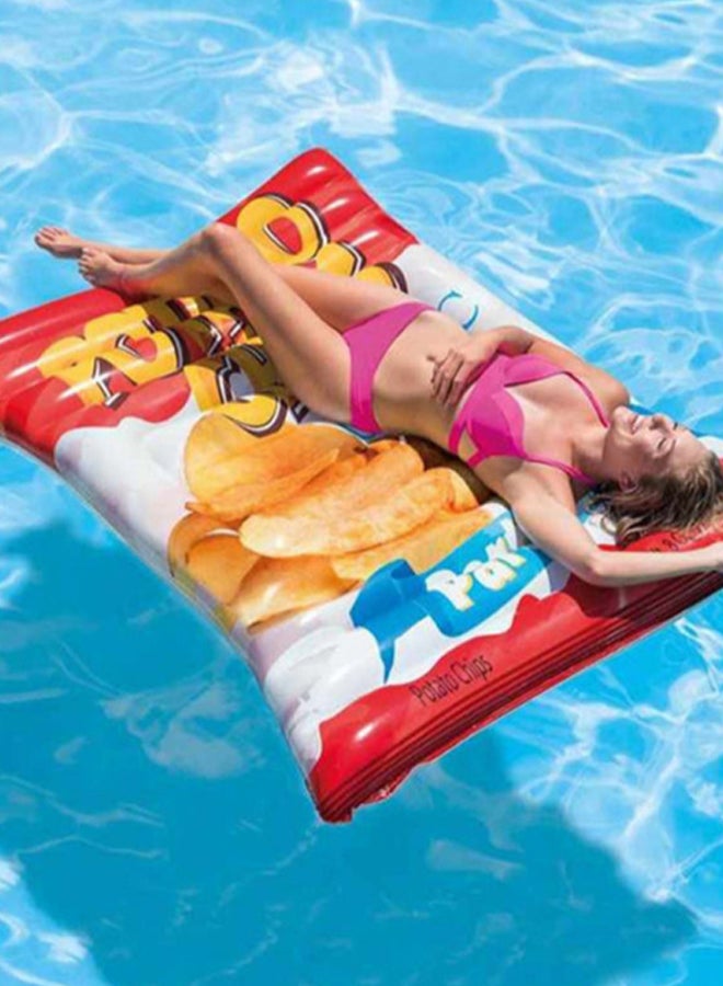 INTEX Potato Chips Design Pool Float 58776EP 70x55inch - Image 3