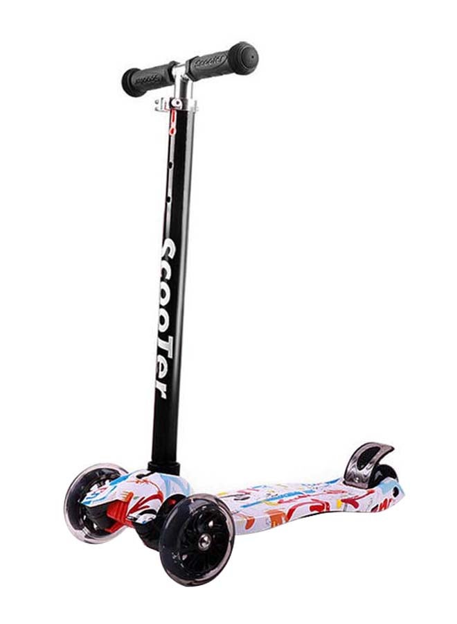 Cool Baby Adjustable Kick Scooter With LED Light Up Wheels Multicolour - Image 1