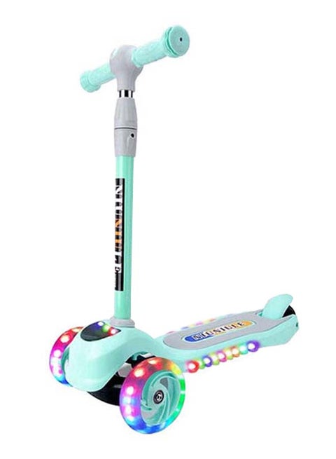 Folding Kick Scooter With LED Light 312DGRXQQ7