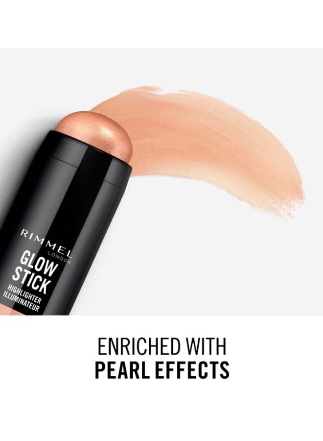 RIMMEL LONDON - Glow Stick Highlighter 003 Heat - Image 1
