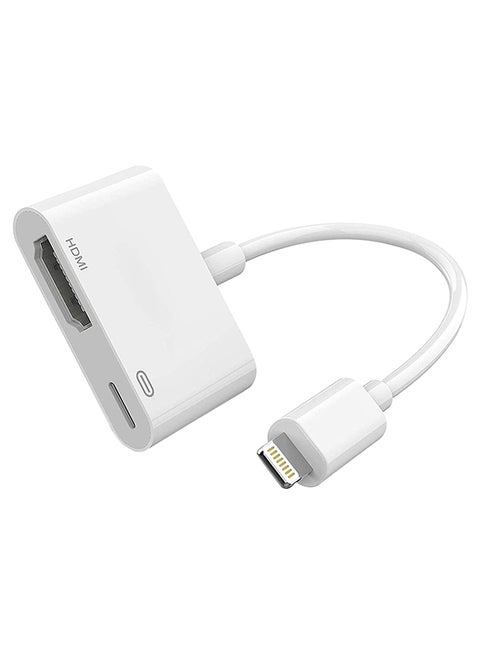 Lightning Digital Av Adapter White