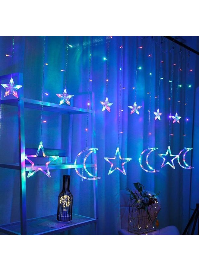 Stars And Moon LED Light Multicolour 3meter