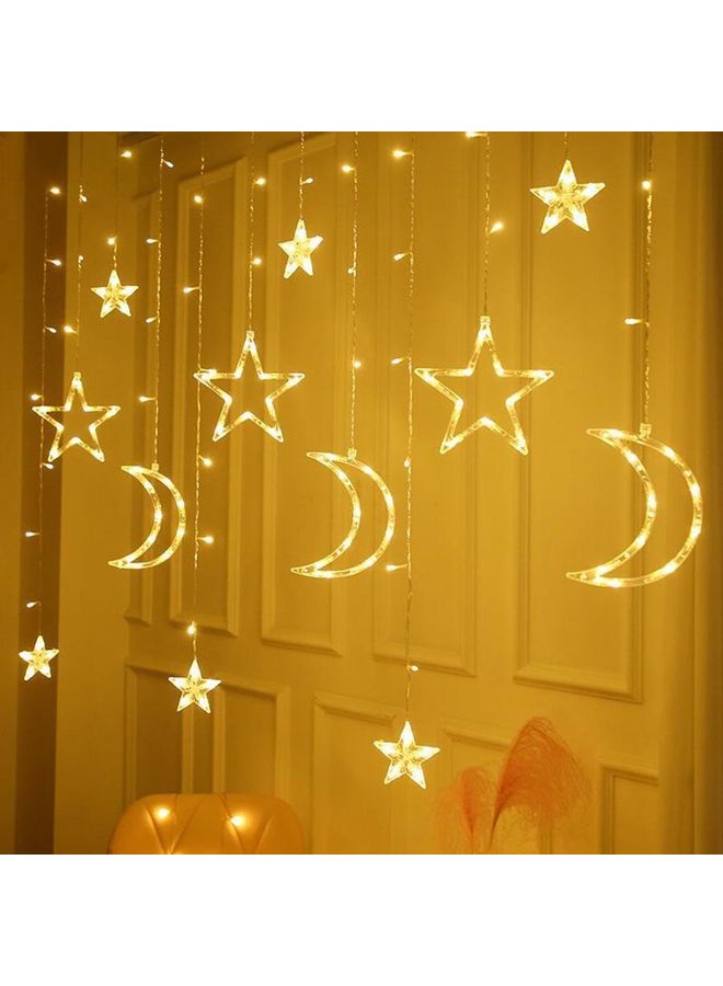 Maston LED Stars And Moons Decorative Light Warm White 3meter  - Image 2