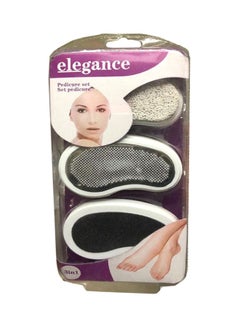 AGD 3 In 1 Pedicure Kit For Foot Care - White White/Black/Silver 