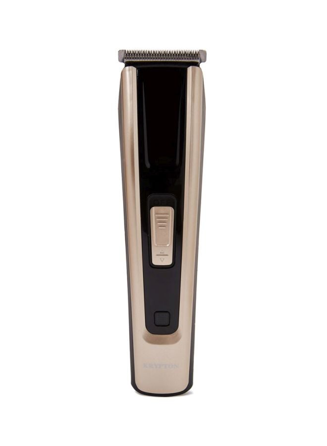 KRYPTON - Rechargeable Hair Trimmer Black/Gold - Image 1