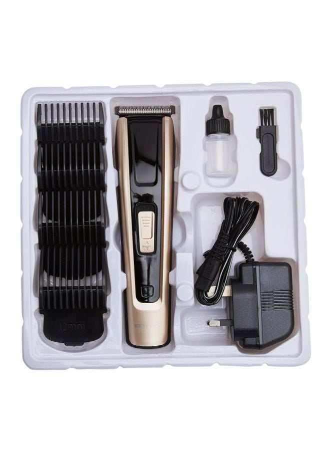 KRYPTON - Rechargeable Hair Trimmer Black/Gold - Image 1