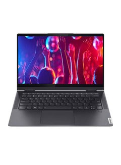 Yoga C700 7 Convertible 2-In-1 Laptop With 14-Inch Touch Screen Display,Core i7  Processor/16GB RAM/512GB SSD/Windows 10/Intel Iris Xe Graphic Card Slate Grey English/Arabic Slate Grey
