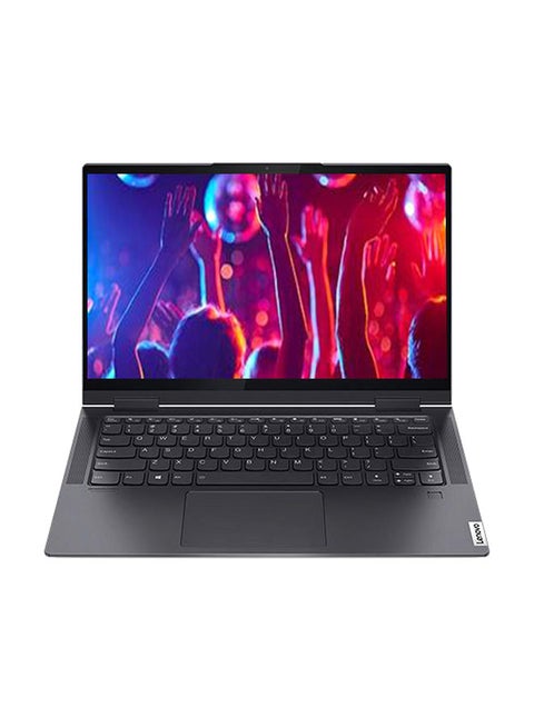 Yoga C700 7 Convertible 2-In-1 Laptop With 14-Inch Touch Screen Display,Core i7  Processor/16GB RAM/1TB SSD/Windows 10/Intel Iris Xe Graphic Card Slate Grey English/Arabic Slate Grey