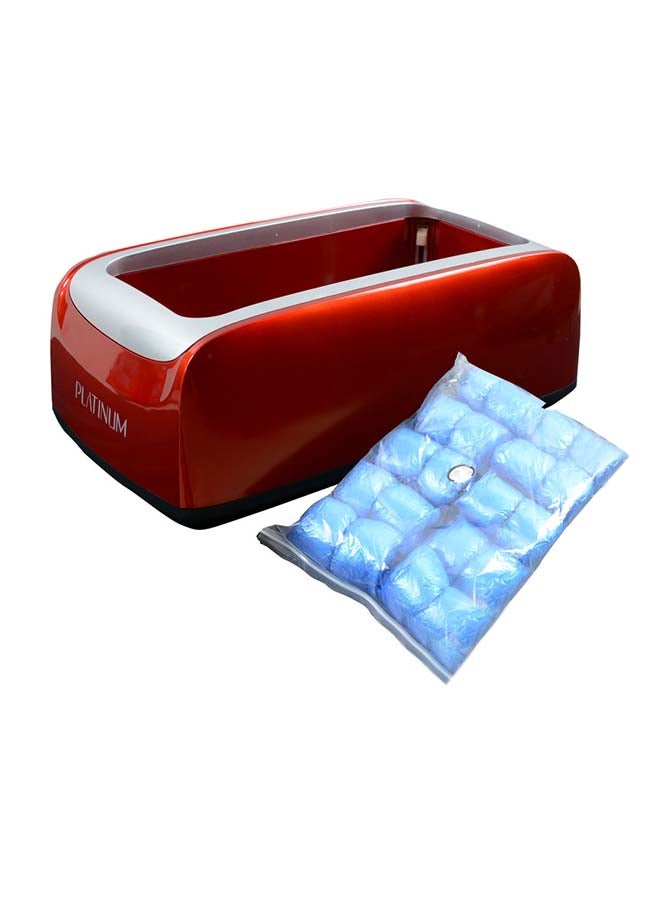 Platinum Shoe Cover Dispenser Red  - Image 1