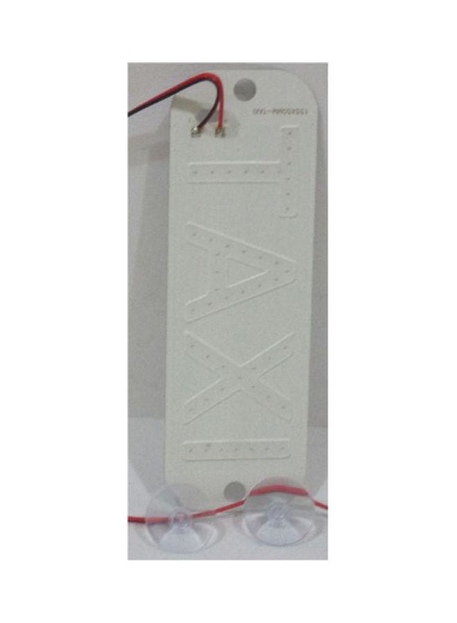 Meduim Light Taxi Neon Sign