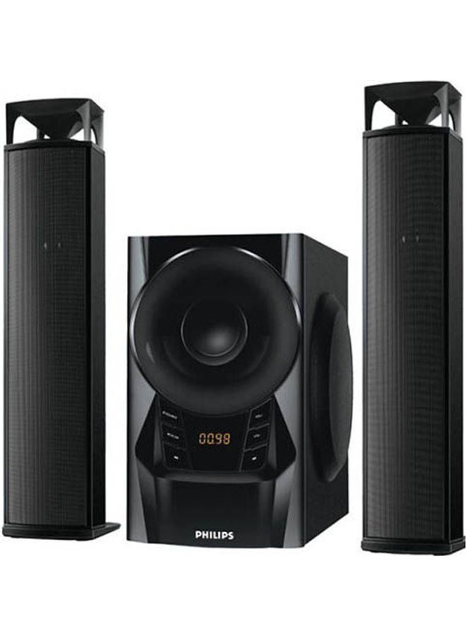 Philips Channel Bluetooth Multimedia Speaker System MMS2160B Black - Image 1
