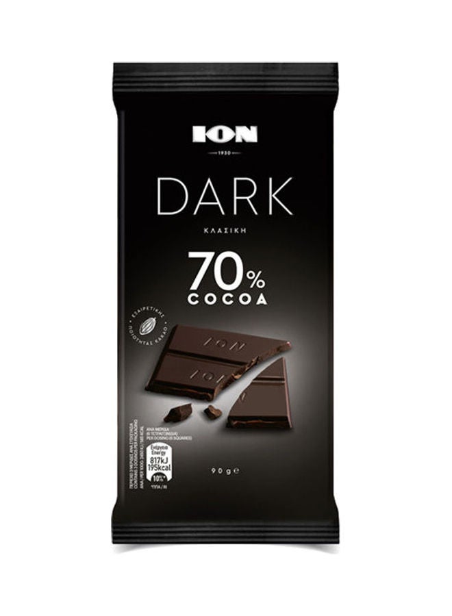 ION - Dark Chocolate 70% Cocoa 90grams - Image 1