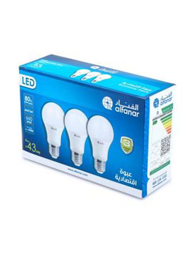 الفنار - حزمة ترويجية مكونة من 3 قطع لمبات LED بقدرة 6 وات - Image 1