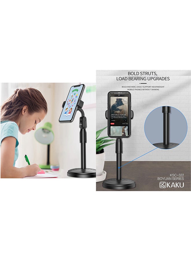 Kaku - 360° Adjustable Mobile Holder Black - Image 1