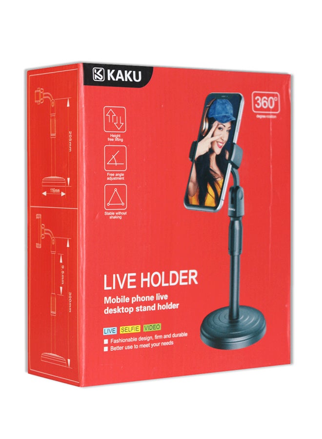 Kaku - 360° Adjustable Mobile Holder Black - Image 1