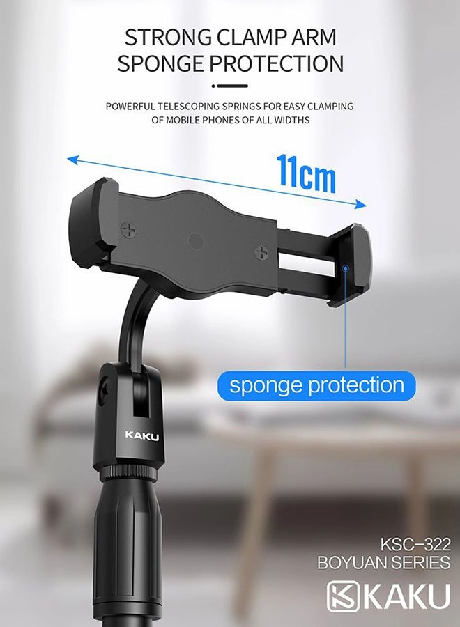 Kaku - 360° Adjustable Mobile Holder Black - Image 1