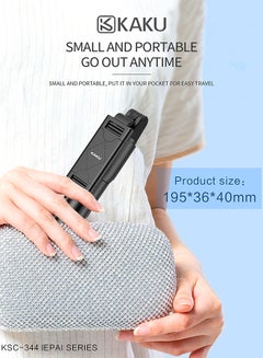 Kaku 120.0 mAh Integrated Wireless Bluetooth Tripod Selfie Stick Black  - Image 4