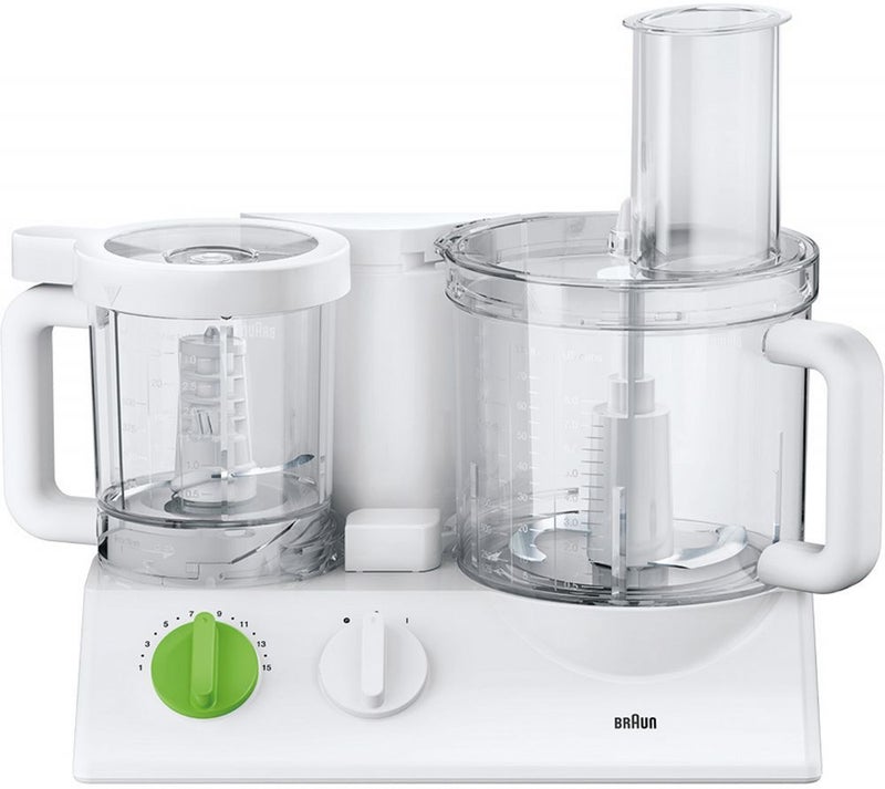 BRAUN - Food Processor 600.0 W Fx3030 White - Image 1