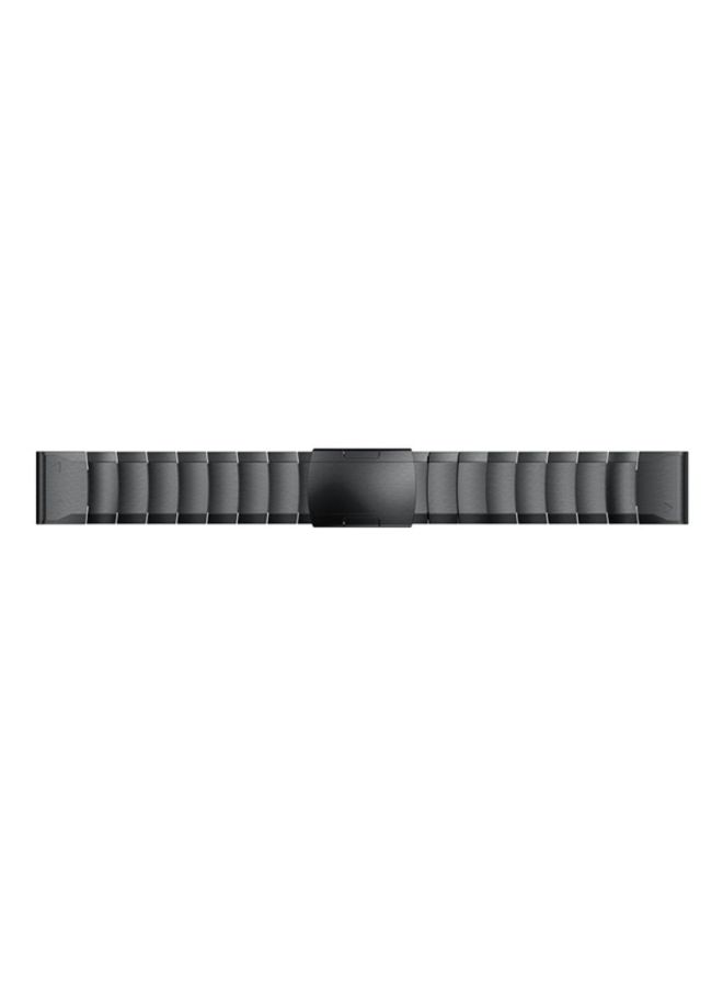 Voberry Replacement Band For Garmin Fenix 5S Plus Black  - Image 2