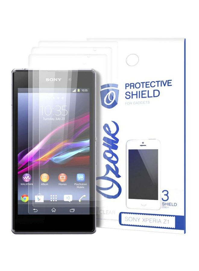 Crystal Screen Protector For Sony Xperia Z1 Clear