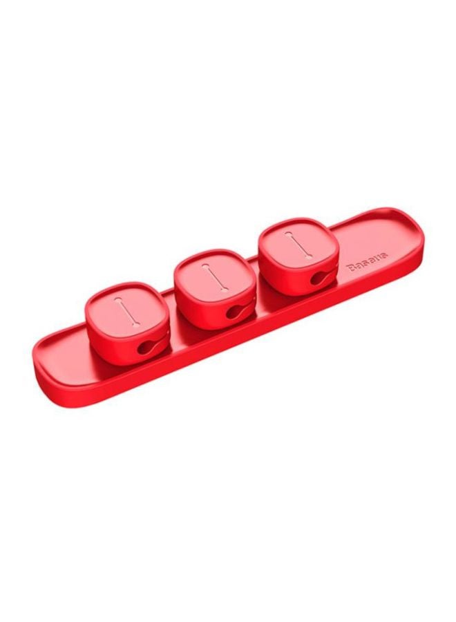 Baseus Peas Cable Clip Red - Image 1