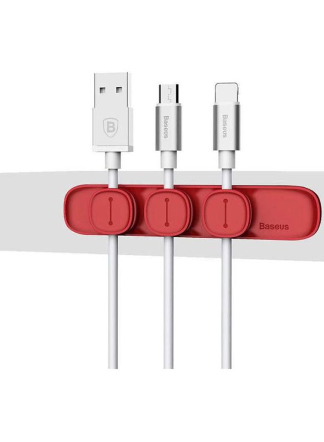 Baseus Peas Cable Clip Red - Image 4