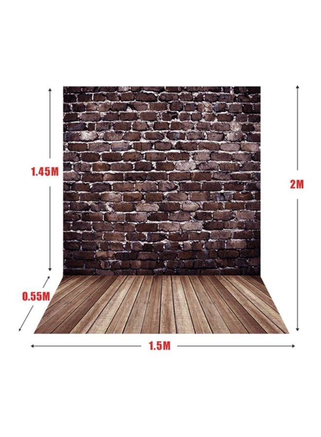 ANDOER 15*2M Big Photography Background Backdrop Brown  - Image 2