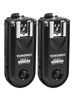 YONGNUO Wireless Remote Flash Trigger For Canon DSLR Black  - Image 2