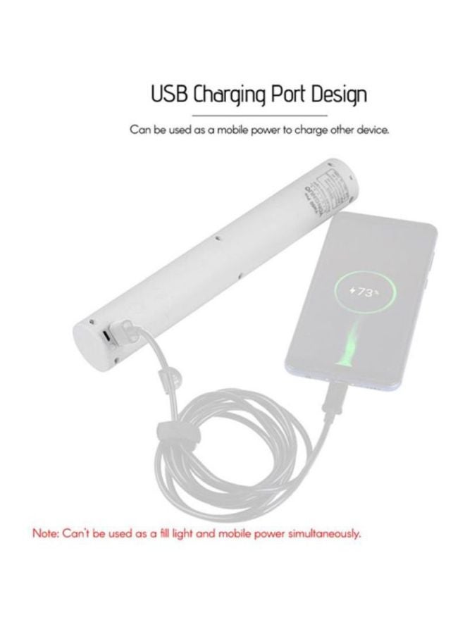 YONGNUO 5200.0 mAh Mini LED Lamp Bar With Charging Port White  - Image 2
