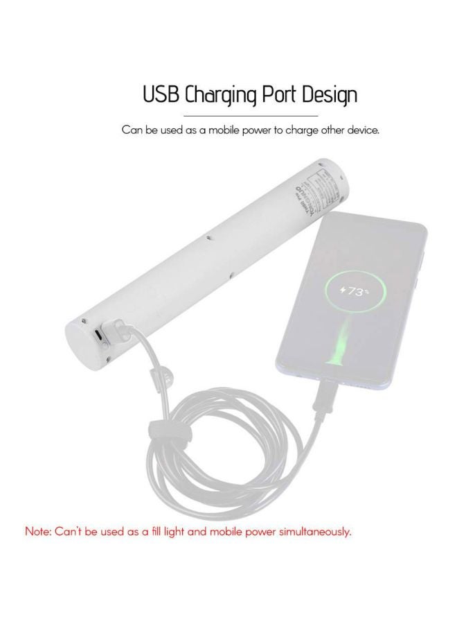 YONGNUO 5200.0 mAh Mini LED Lamp Bar With Charging Port White  - Image 3