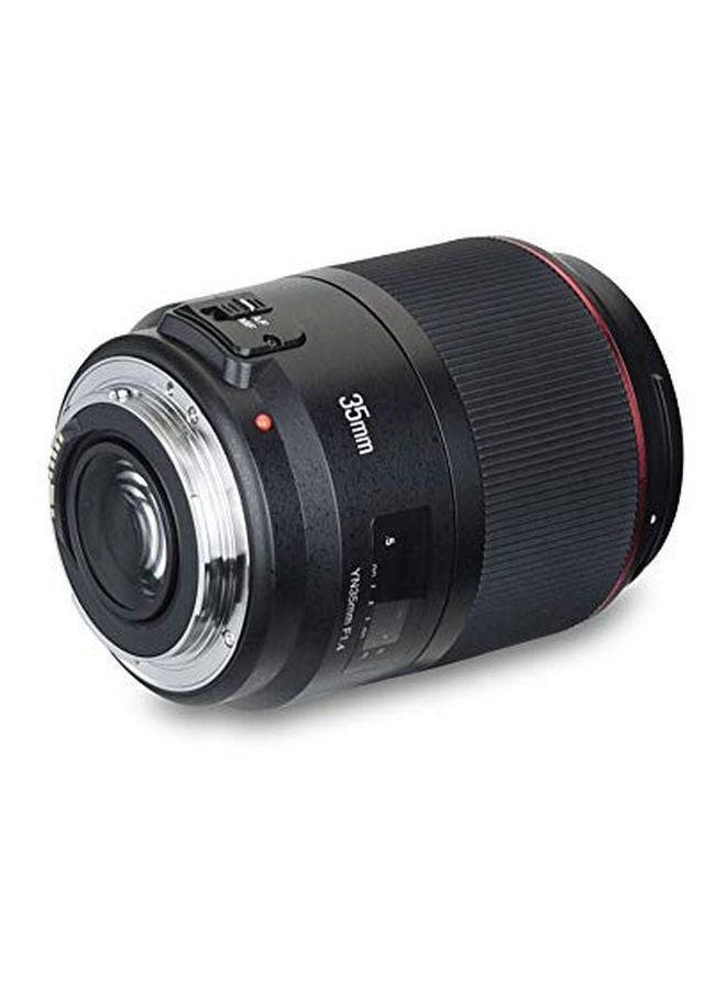 YONGNUO F1.4 Aperture Standard Wide-Angle Prime Lens Black  - Image 3
