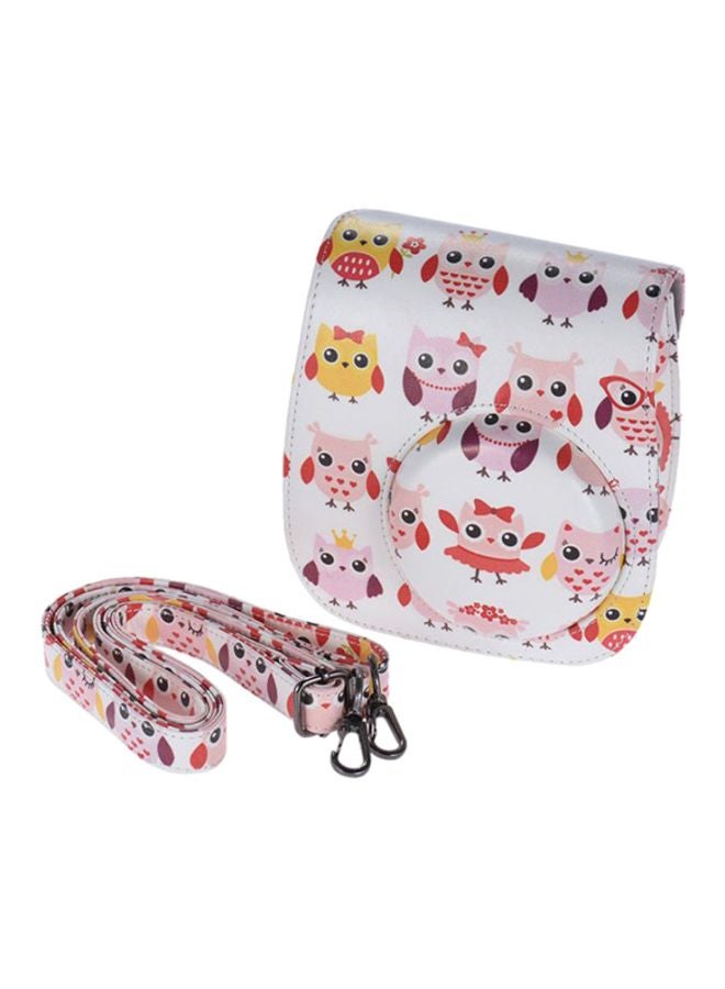 ANDOER Protective Camera Case Pouch For Fujifilm Instax Mini 8 And/8s/8/9 White/Pink/Yellow 