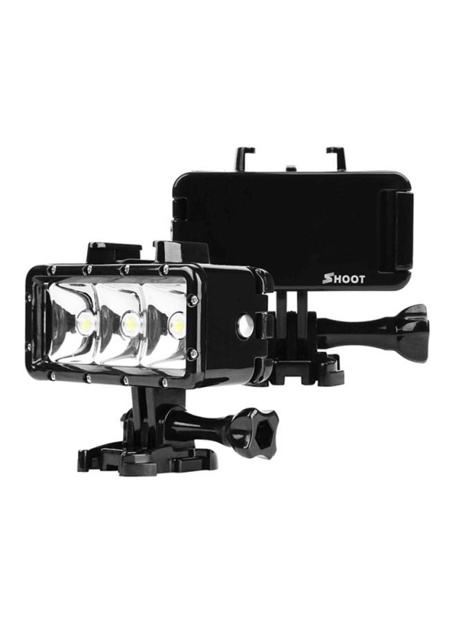 شووت مصباح LED للغطس مع 3 أوضاع للإضاءة 1200.0 mAh أسود - Image 2