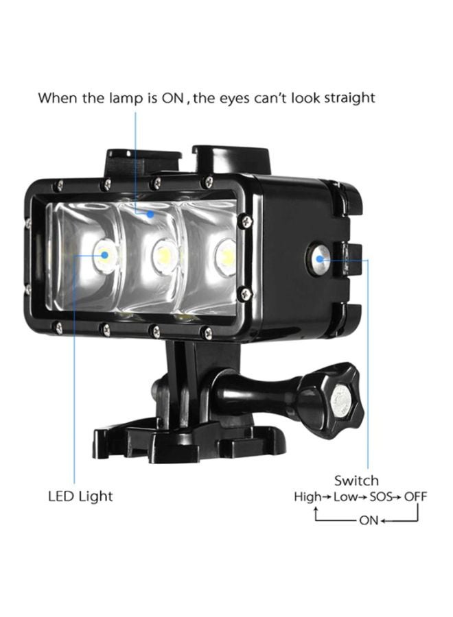 شووت مصباح LED للغطس مع 3 أوضاع للإضاءة 1200.0 mAh أسود - Image 3