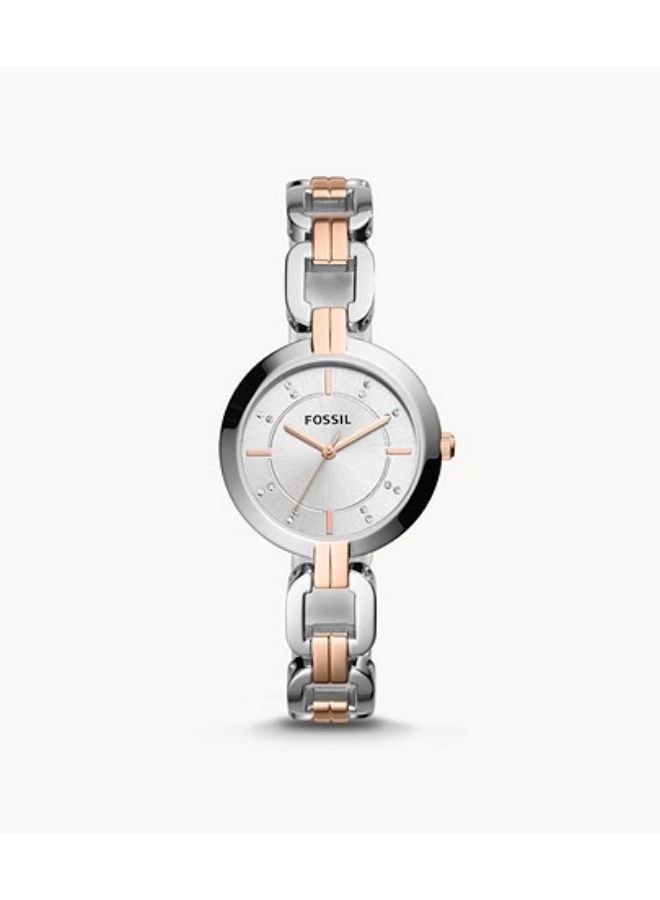 FOSSIL - Women's Kerrigan Quartz Stainless Steel Strap Wrist Watch BQ3341 - Image 1
