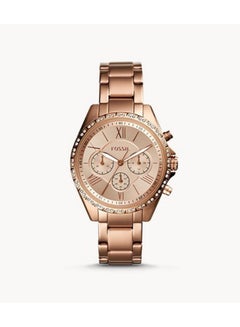 FOSSIL Men's Round Shape Stainless Steel Chronograph Wrist Watch BQ3377 - 40 mm -Gold  - Image 1