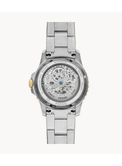 FOSSIL Men's Round Shape Stainless Steel Chronograph Wrist Watch ME3191 - 42 mm -Silver/Gold  - Image 4