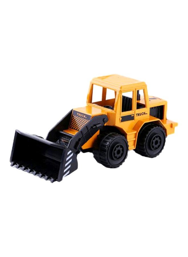 Sharpdo Mini Four-Wheel Excavator Bulldozer Yellow