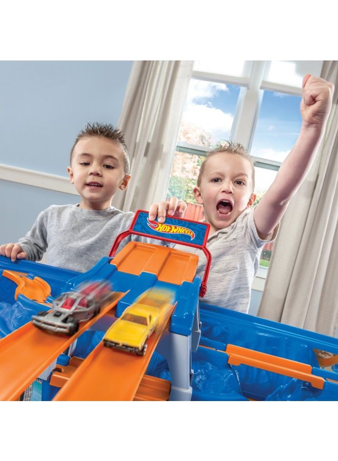 Step2 - Hot Wheels Car & Track Play Table 47x16x26inch - Image 1