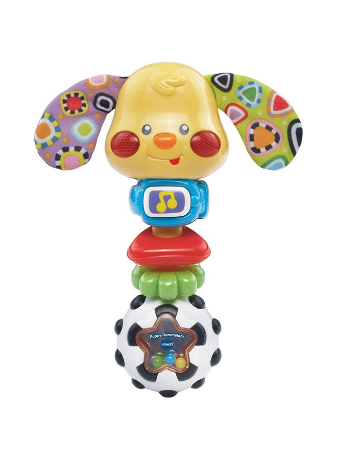 vtech - Playtime Puppy Rattle 5.1x13.5x17.8cm - Image 1