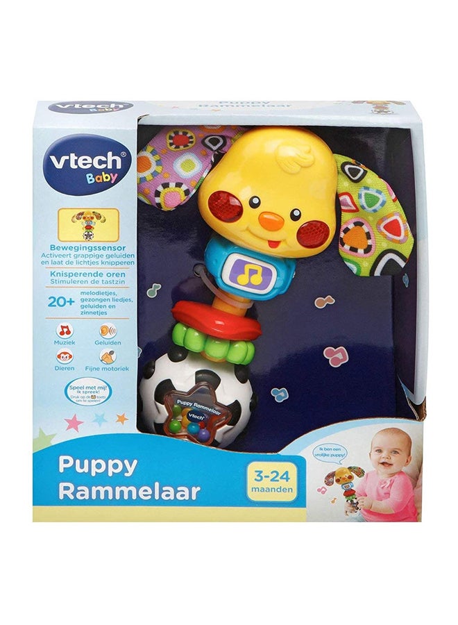 vtech - Playtime Puppy Rattle 5.1x13.5x17.8cm - Image 1